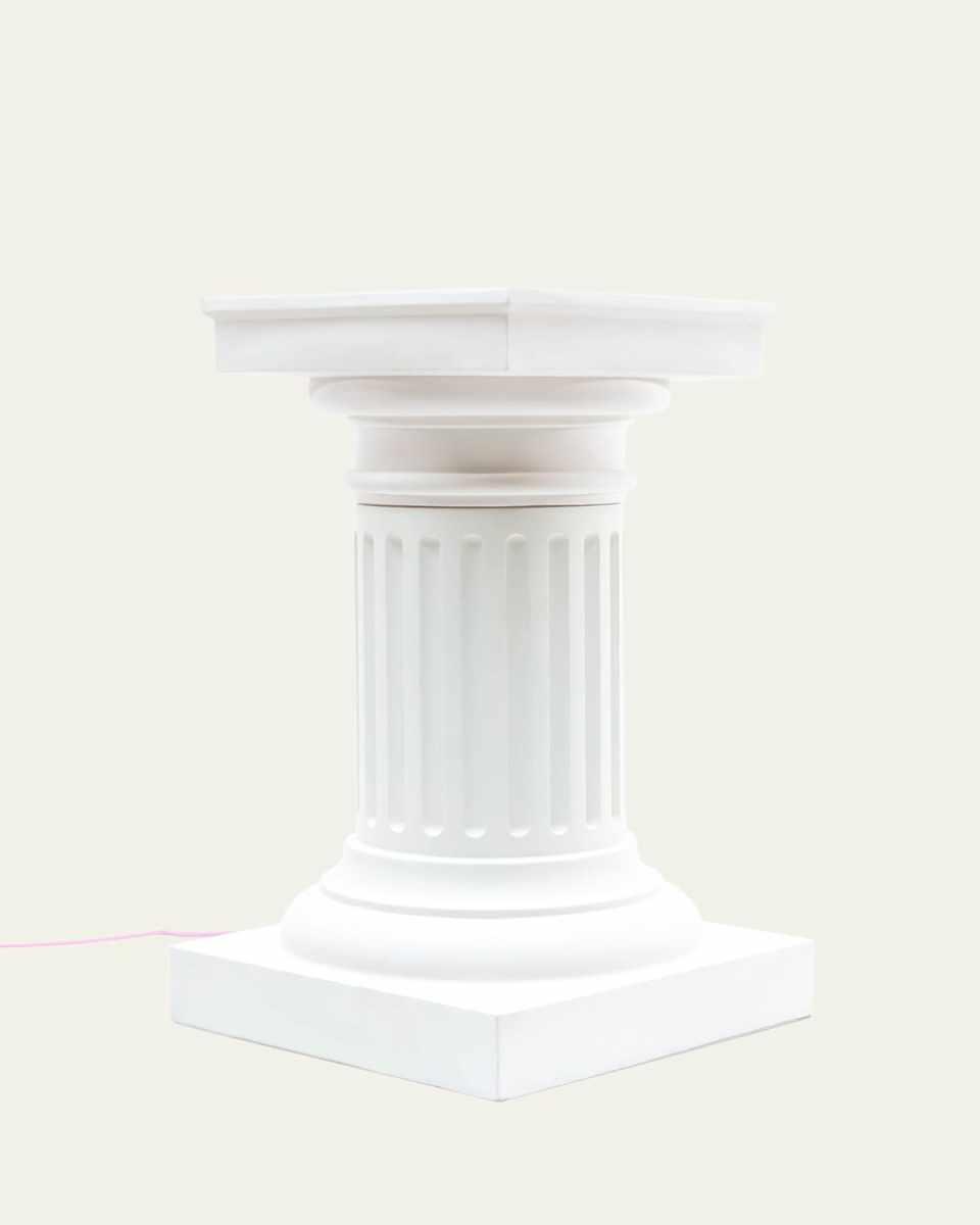 Las Vegas Side Table & Lamp